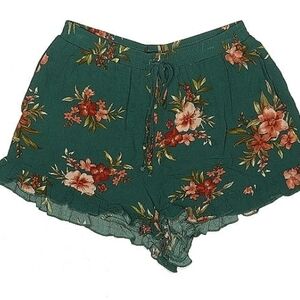 American Eagle Outfitters Floral Teal Shorts